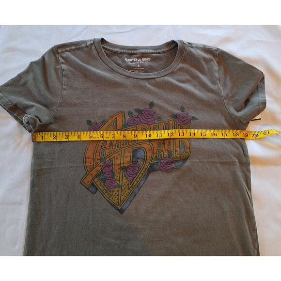 SALE!! LUCKY BRAND NWT Grateful Dead Studded Stretch Ladies Medium Tee - Picture 4 of 6